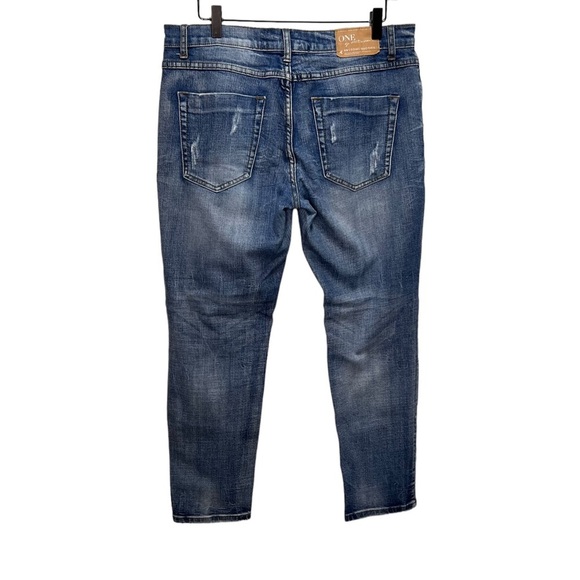 One X One Teaspoon Awesome Baggies Relaxed Leg Tapered Rolled Cuff Size 30 - Picture 15 of 16